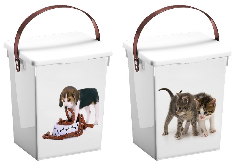 [590780] HUNDEFUTTERBOX 23X18X17CM