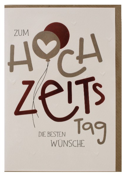 [284135] KARTE, HOCHZEITSTAG