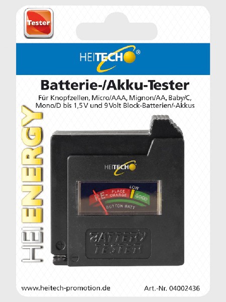 [578901] BATTERIETESTER, 1ER,   SB