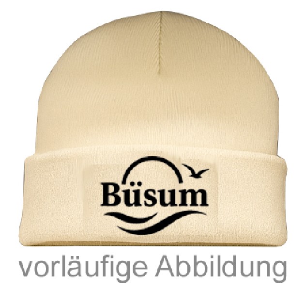 STRICKMÜTZE,BÜSUM,ELFENBE