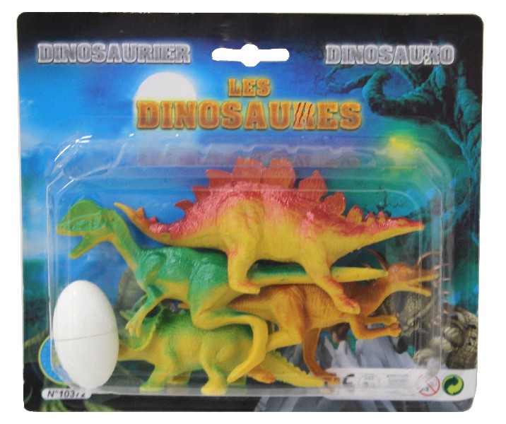 [351415] DINOSAUR.-SET,4ER+EI   SB