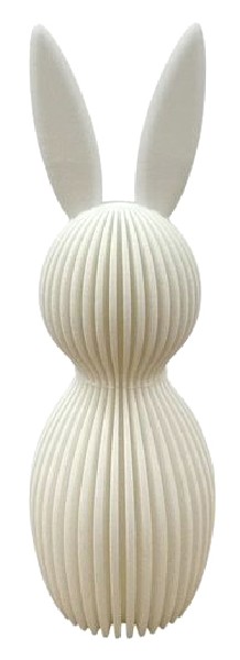 [61425] HASE STEHEND 14CM WEISS