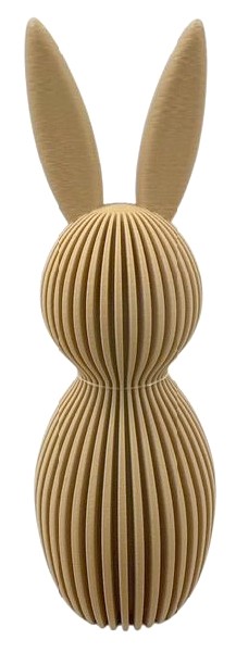 [61426] HASE STEHEND 14CM BRAUN