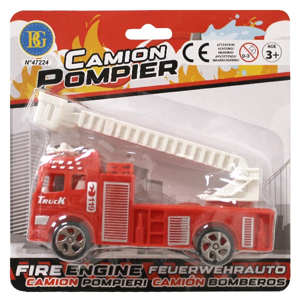 FEUERWEHRAUTO,12,5CM,  SB