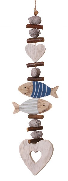 HÄNGER,INCL.FISCHE,37CM