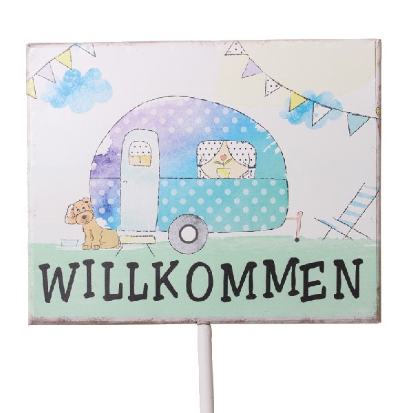 STECK-SCHILD,WILLKOMMEN