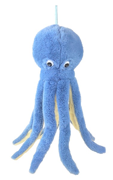 PL.OKTOPUS,BLAU,CA.36CM