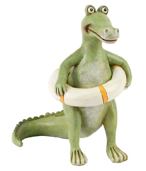 KROKODIL,FUNNY,16CM,RING