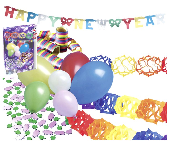 [56705] PARTYSET,31TLG.SILVESTER