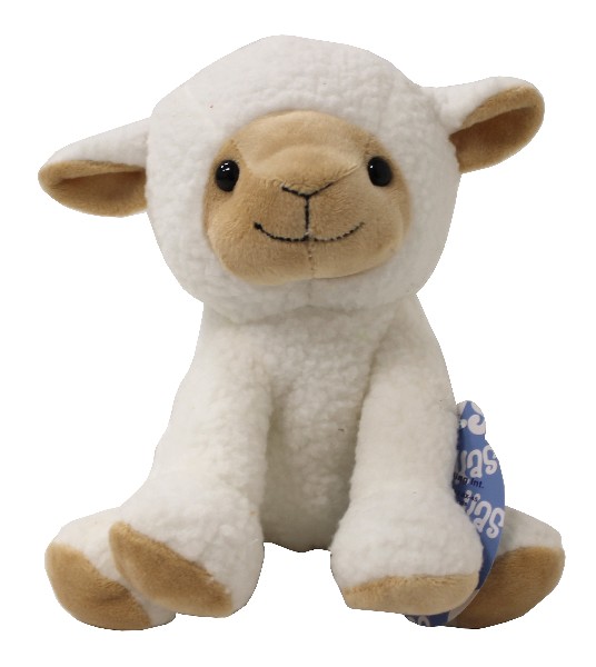 PL.SCHAF,20CM,SITZ.BEIGE