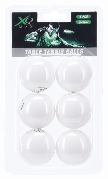 TT-BALL 6ER,40MM,WEISS SB