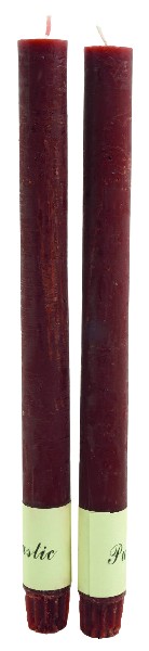 [191443] STABKERZE 27CM DUNKELROT