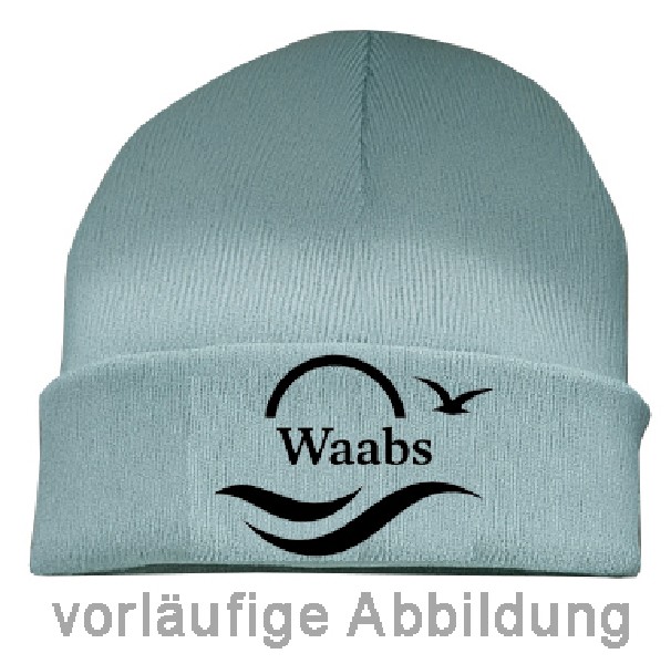 STRICKMÜTZE,WAABS,H-BLAU