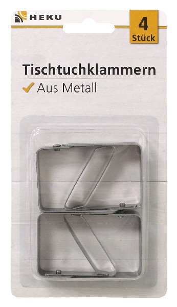 [141813] TISCHTUCHKLAMMERN 4ER  SB