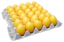 OSTEREIERKERZEN,6CM,GELB