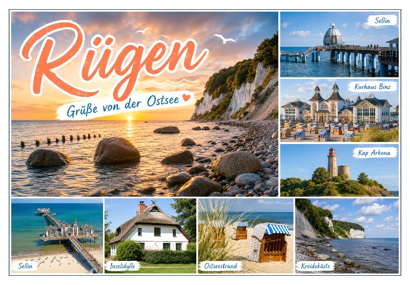 MAGN.RÜGEN,8 BILDER