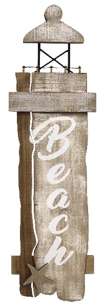 [393398] BEACH SCHILD,LT.SILH.78CM