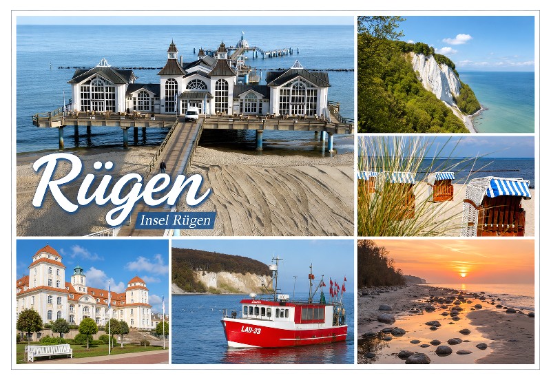 MAGN.RÜGEN,6 BILDER