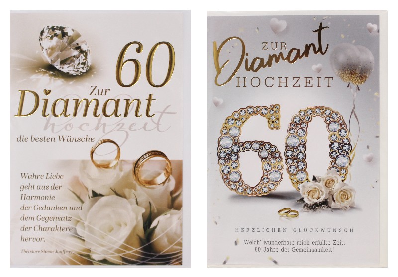 [285671] KARTE, DIAMANTE HOCHZEIT