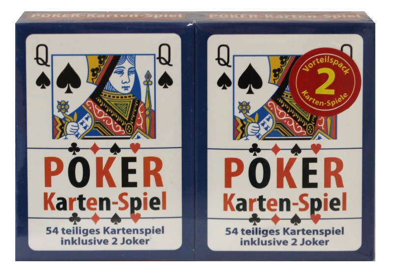 [318046] POKERKARTEN,2X54 BLATT