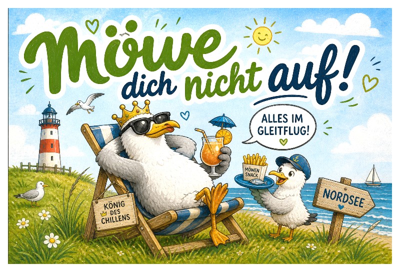 MAGN.MÖWE DICH NICHT AUF!
