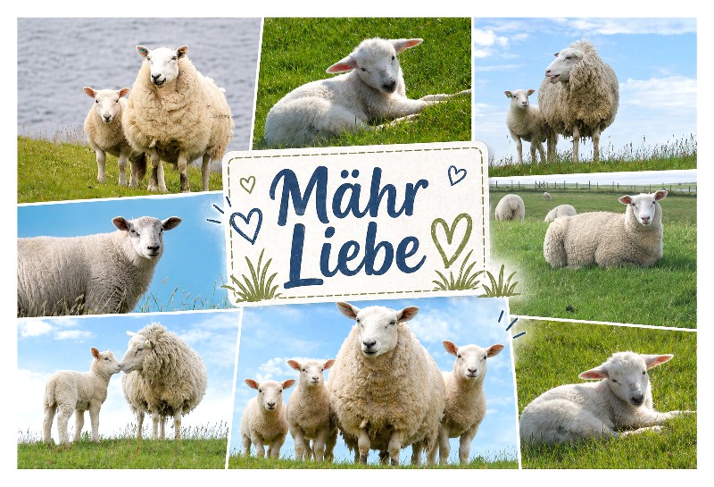 MAGN.MÄHR LIEBE,8BILDER