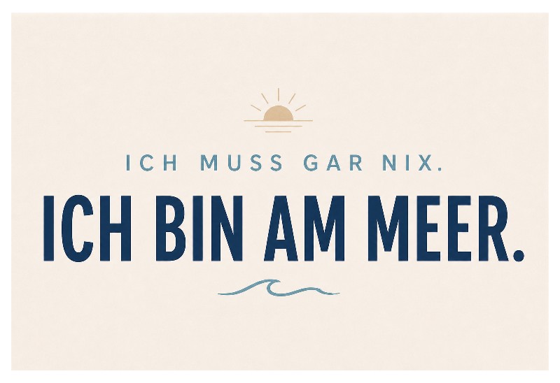 MAGN.ICH BIN AM MEER,
