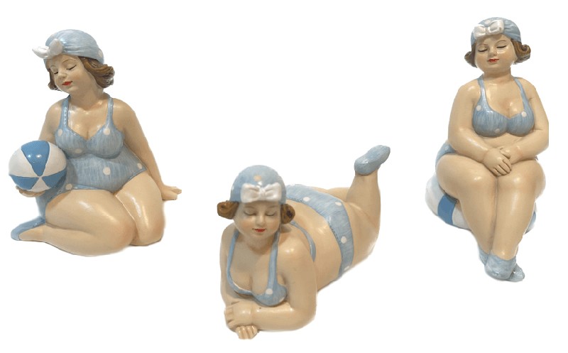 BADEDAME,SORTIERT,14CM,3F