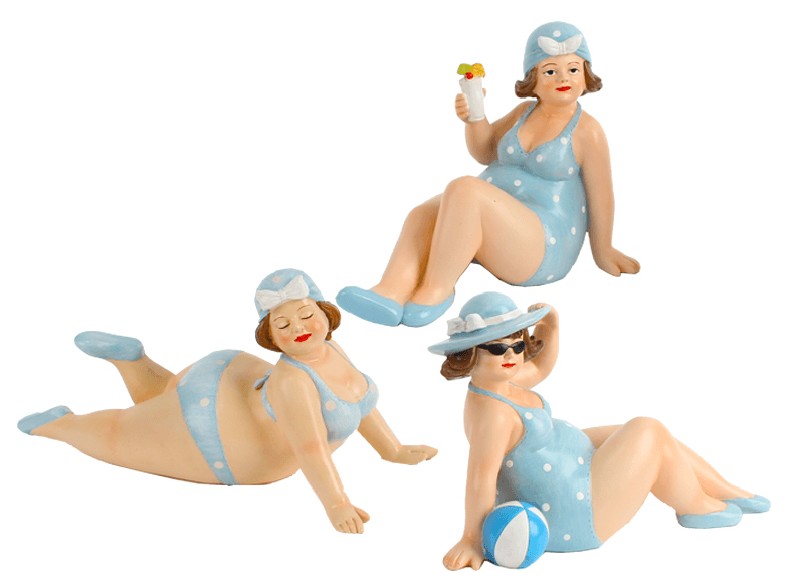 BADEDAME,SORTIERT,20CM,3F
