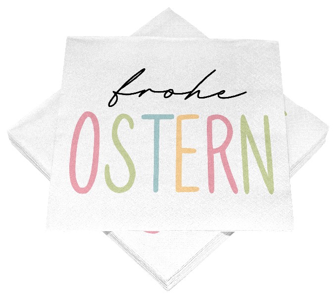 SERV.33X33CM 20ER, OSTERN