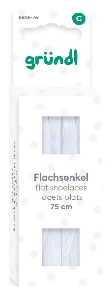FLACHSENKEL 75CM WEISS SB