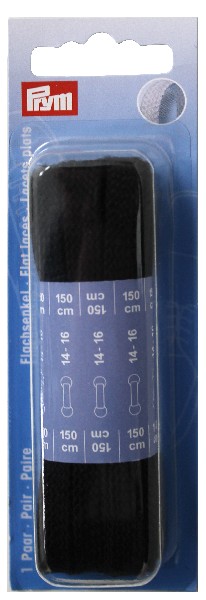 FLACHSENKEL 150CM SCHW.SB