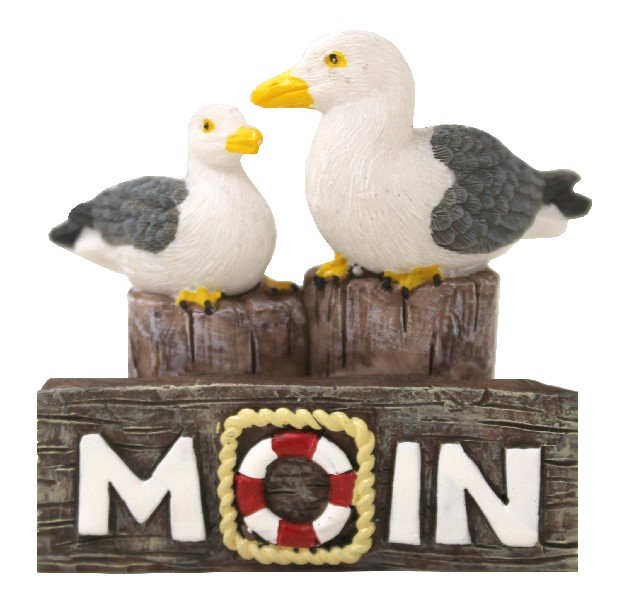 MÖWE(2)SCHILD,9CM,MOIN