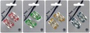 ZIERCLIP 4ER GLITTER   SB