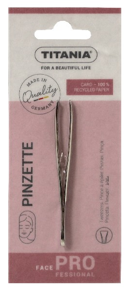 [122730] PINZETTE 8 CM GERADE,  SB