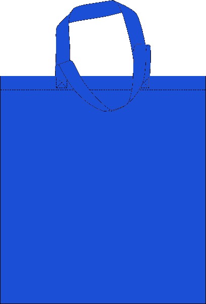 [530010] BWT,38X42CM,MITTELBLAU