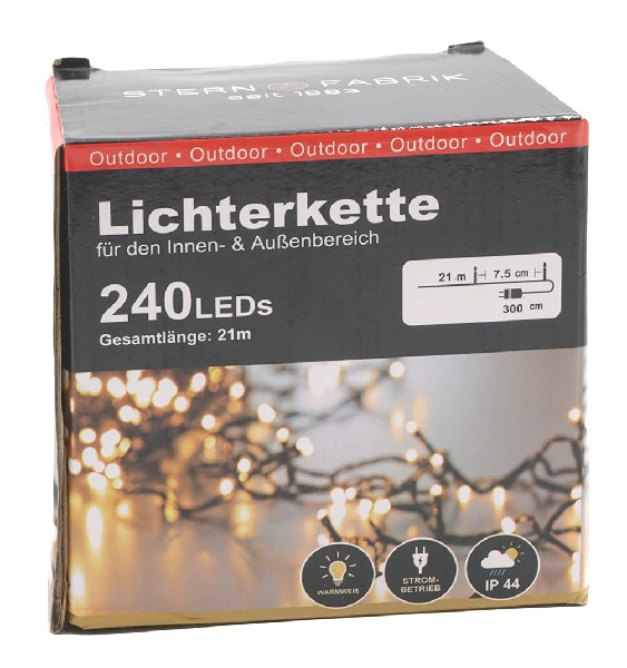 LICHTERKETTE LED 240ER