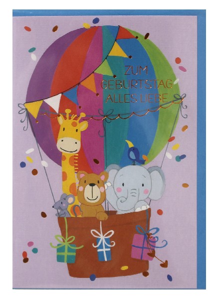 KARTE, GEBURTSTAG KINDER