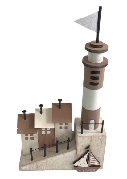 HÄUSER MIT LT.15,5X28CM
