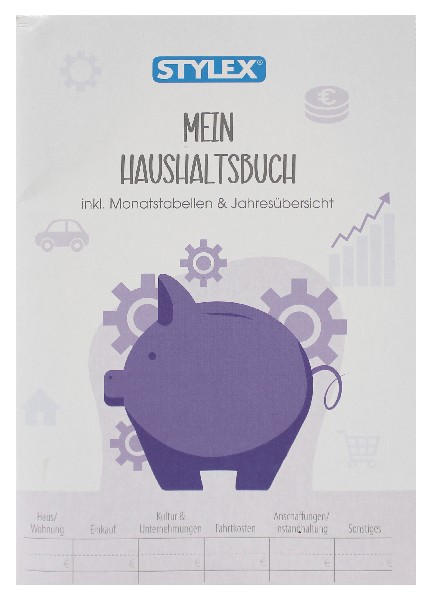 HAUSHALTSBUCH A5, 40BLATT