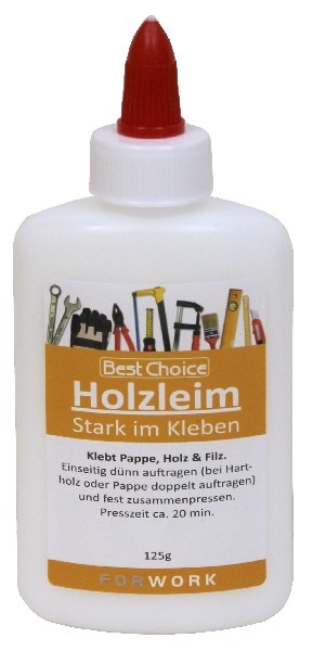 [244552] HOLZLEIM,FLASCHE,125G,