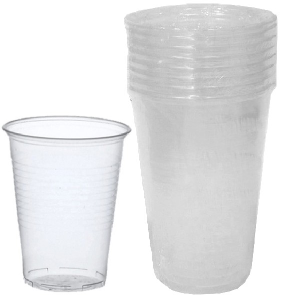 BECHER PP. KLAR 0,5L  8ER