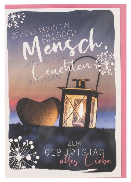 KARTE, GEBURTSTAG MARITIM