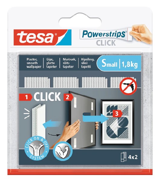 [155050] TESA POWER-STRIPS CLICKSB