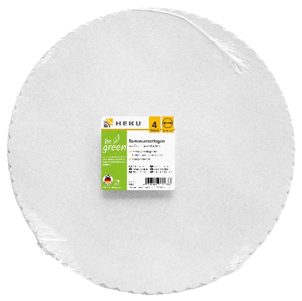 [154345] TORTENUNTERLAGEN 4ER 28CM