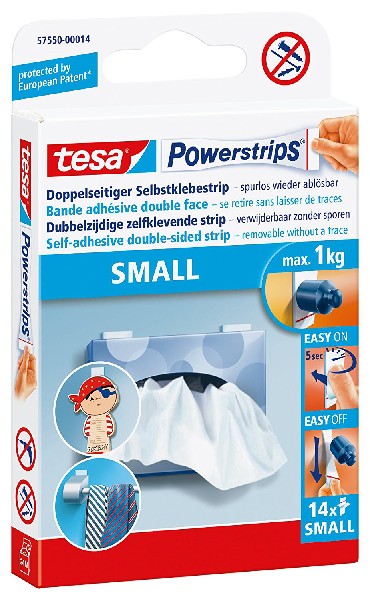 TESA POWER-STRIPS,14ER,SB