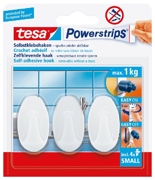 TESA HAKEN,KL.OVAL,3ER SB