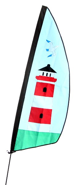 WINDFAHNE/LEUCHTT.61CM