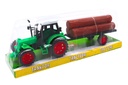 TRAKTOR+ANHÄNGER,27CM,BOX