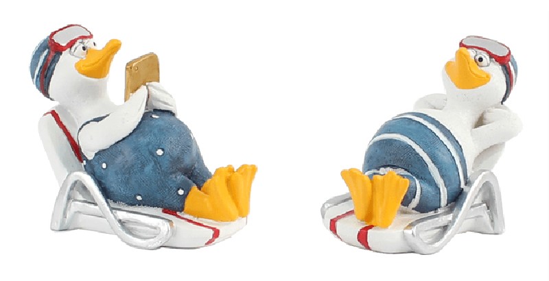 MÖWE/LIEGESTUHL,8,5CM,2F.